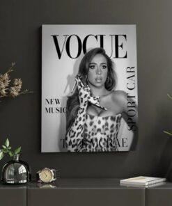 Tate McRae Vogue Cover Poster, Modern Music Print