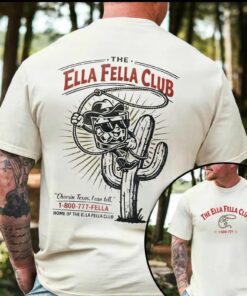 The Ella Fella Club Graphic Tee, Western Country Concert Shirt