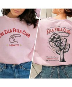The Ella Fella Club Graphic Tee, Western Country Concert Shirt