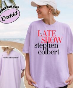 The Last Show Stephen Colbert Charity 2026 Shirt