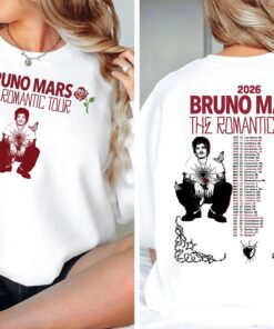 The Romantic Tour 2026 Bruno Mars Ver 2 T-Shirt