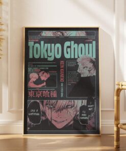 Tokyo Ghoul Anime Poster Manga Japanese Wall Decor Wall Print