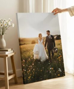 Turn Your Photos on Canvas Print - Personalized Gift, Photo Gift, Wall Art, Wedding