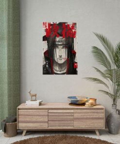 UCHIHA ITACHI Anime Poster - ROGUE NINJA - Manga Wall Art - Japanese Vintage Home Decor