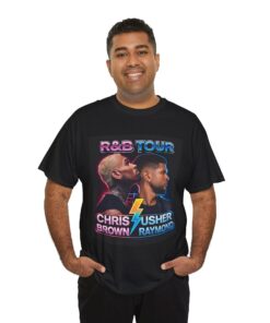 Usher and Chris brown 2026 Concert Band Graphic T-Shirt
