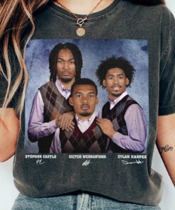Victor Wembanyama Dylan Harper Stephon Castle Shirt