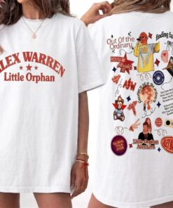 Vintage Alex Warren Concert 2 Sided Shirt