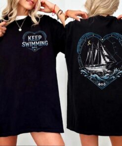 Vintage Keep Swimming Bangtan Shirt, Vintage 90s Music Shirt, KPop 2026 Tour Shirt