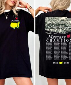 Vintage Masters Champions 1934 2026 Shirt, Augusta National Golf Club Tee, Golf Fan Tee
