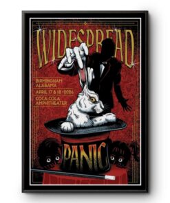 Widespread Panic April 17-18 2026 Coca Cola Amphitheater, Birmingham, AL Poster & Canvas