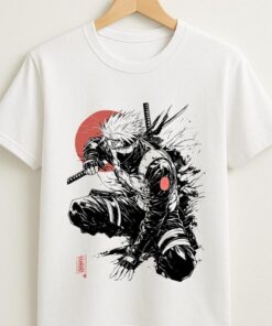 Youth and adult Kakashii Hatake TShirt , Vintage Naruto Anime Streetwear Tee, Anime shirt, Unisex Crewneck Menswear and Womenswear