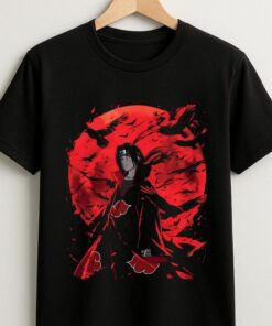 Youth and adult Naruto Anime Itachi Akatsukii Master tshirt, Anime Fan t-shirt, Menswear, Unisex, Anime Shirt, Vintage Tee