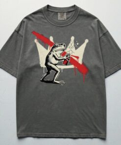 No Kings In America Frog Tee, Anti Trump Shirt, No Kings Day Protest, Anti Fascism, Resist, FDT, Abolish Ice, Radical Left Scum