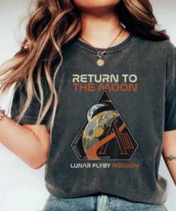 Nasa Artemis 2 Mission Adult Shirt, NASA Shirts, Retrun To The Moon, Artemis II 2026 Rocket Launch T-Shirt, Future Moon Mission Sweatshirt or Hoodie