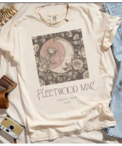 Vintage Fleetwood Mac Band Shirt, Retro Music Rock Band Tee, Retro Fleetwood Mac Mirage T-shirt, Gift for Men & Women