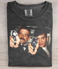Vintage Peaky Blinders Shirt, Arthur and Tommy Shelby Graphic Tee, Retro 1920s Gangster British Drama T-shirt