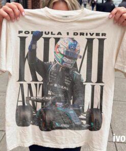 Kimi Antonelli F1 Racing Shirt, Vintage Formula 1 T Shirt, Grand Prix Motorsport Antonelli Fan Tee