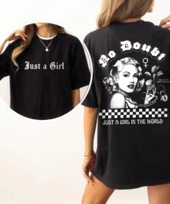 Just A Girl Vintage Band Tee, 90s Rock Graphic Shirt