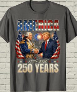 America 250th Anniversary Shirt, Trump Washington Patriotic Tee, Independence Day