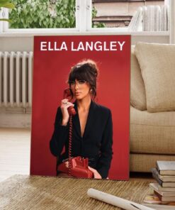 Ella Langley Country Music Poster (No Frame) & Canvas, Western Cowgirl Wall Art