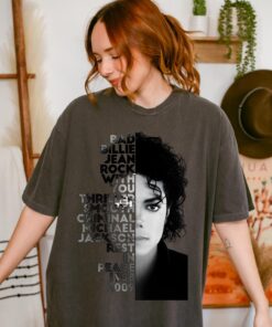 90s Vintage Michael Jackson Shirt, Michael Jackson King of Pop Graphic Shirt, Big Fan Outfit, Movie Shirt, Retro Pop Dance Streetwear Tee