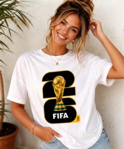 FIFA World Cup 2026 shirt, Printable Soccer tee, World Cup 26 Logo Style