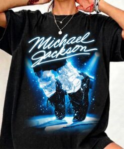 Iconic White Socks & Penny Loafers T Shirt, Michael Jackson 90s Styles Comfort Color T Shirt, Michael Movie Tee