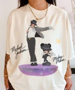 Michael Jackson Mickey Mouse Shirt, Vintage Disney Music Tee