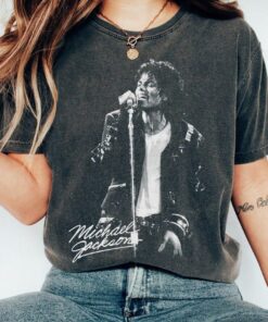 Michael Jackson Shirt, Bad World Tour 1987 Vintage Tee, King of Pop Graphic Shirt, Retro 80s Music T-shirt, Jackson Shirt, Gift for Fan