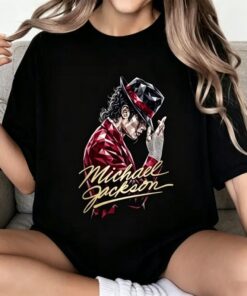 Michael Movie Shirt, King of Pop Music MJ Youth Shirt, MJ Music Retro Unisex T-Shirt, Signature MJ Unisex Shirt, Unisex Custom Shirt