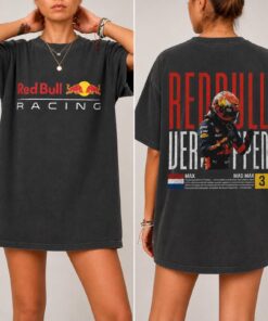 Red Bull Racing Max Verstappen F1 Graphic Tee, Motorsport Fan Apparel
