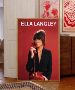 Ella Langley Country Music Poster, Western Cowgirl Wall Art