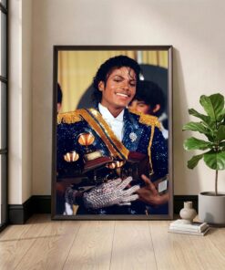 Michael Jackson Poster (Unframed) & Canvas, King of Pop Wall Art
