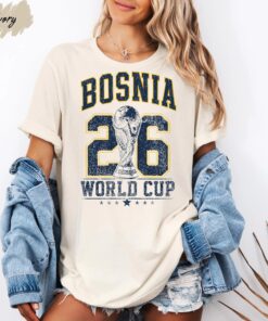 Bosnia Soccer Shirt Bosnia Football Fan Tee, World Cup Fan Gift
