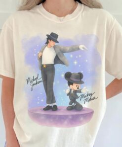 Michael Jackson Mickey Mouse Dance Shirt, Retro Cartoon Graphic Tee