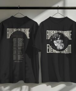The Machine Tour 2026 Shirt Retro Gothic Indie Rock Band Tee