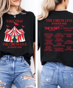 Take That Circus Live Summer 2026 Tour T-Shirt