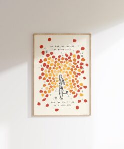 Oh, And The Feeling Of Being Alive Poster & Canvas Print