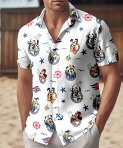 Mickey Cruise Hawaiian Shirt, Disney Cruise Hawaiian Shirt