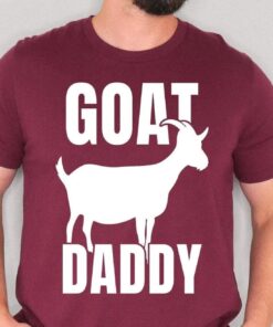 Goat Daddy Shirt, Funny Fathers Day Gift For Dad