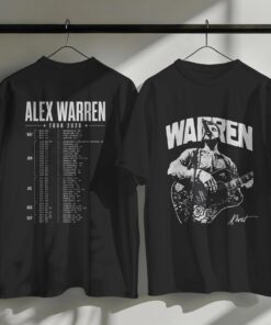 Alex Warren Tour 2026 Vintage Shirt Retro Pop Graphic Tee Unisex Concert Fan Gift