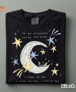Orbiter Lyrics Tee, Noah Astronaut Unisex Cotton T-Shirt