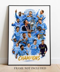 Coventry City Champions 20252026 Print Football Wall Art Poster only