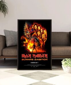 Iron Maiden Burning Ambition 2026 Movie Poster
