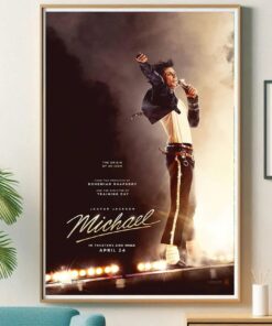 Michael Movie Poster, High Quality Canvas Print, 2026 Popular Poster Prints for Wall Aesthetic Decor