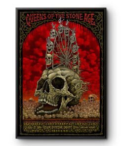 Queens Of The Stone Age April 27 2026 In Portland OR Poster