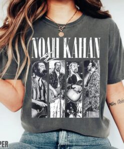 Graphic Shirt, Indie Folk Singer Collage Fan Tee, N.Kahan Album Era Tour 2026 T-Shirt