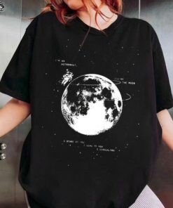 Orbiter Noah Kahan Lyrics Tee, Astronaut Unisex Cotton T-Shirt