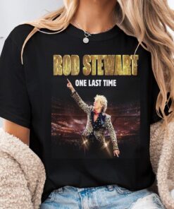 Rod Stewart One Last Time Tour Concert T-Shirt, Comfort Colors Rock Music Gift
