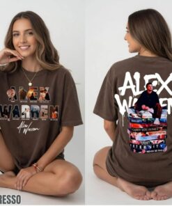 Alex Warren Music Concert Tour Shirt, Vintage 2 Sided Merch Fan Gift